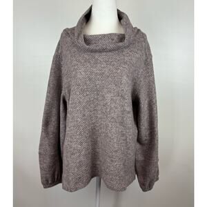 NWT Dylan Womens Cowl Neck Pullover Sweater Sz‎ M | Comfy Cozy Classic Winter